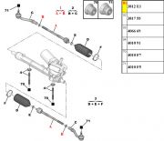 3812E9-Barra Axial da Direcao