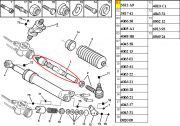 3812A9-Barra Axial da Direcao