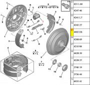 4402E6-Cilindro de Freio - Lado Direito/ Esquerdo/ Sistema Bendix 19mm