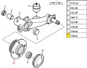 374844-Cubo de Roda Traseiro - Com ABS