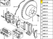 DISCO DE FREIO DIANTEIRO - PEUGEOT BOXER / CITROEN JUMPER (VENTILADO)