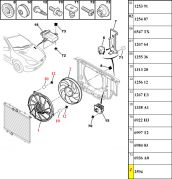 1253E0-Eletroventilador - 8 Pas/ Veiculos com Ar