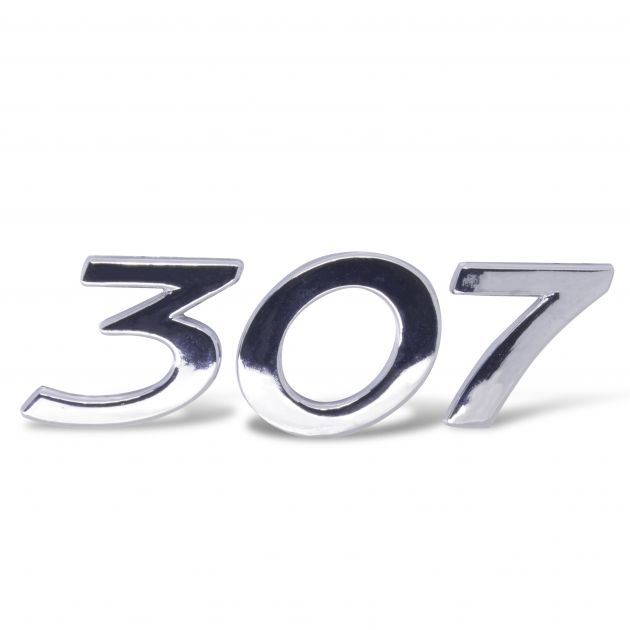Emblema "307" - Porta Malas