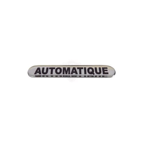 Emblema "AUTOMATIQUE"