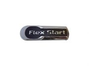 Emblema "FLEXSTART" - Cromado