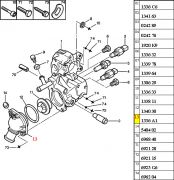 1336A1-Flange da valv. term. - 2 Furos