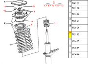 503162-Kit do Amortecedor Dianteiro