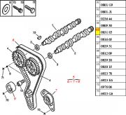 083125-Kit Correia Dentada - 134 Dentes