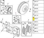443927-Kit de Reparo da Pinca Dianteiro - Sistema Bosch