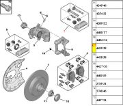 443946-Kit Pinos de Reparo da Pinca Traseira