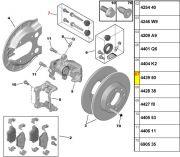 443950-Kit de Reparo da Pinca Traseiro