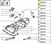 Lente do farol LD Boxer Jumper Ducato