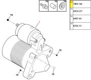 Motor de Partida - 9 Dentes