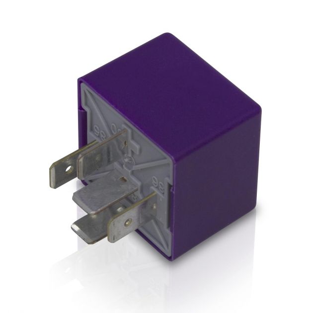 655568-Rele de Resistencia Roxo - 12v 25A