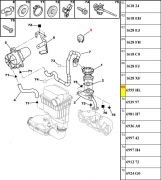 6555HL-Rele Resistencia Azul - 12v 45A