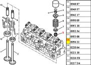 095622-Retentor de Valvula - Medida 7x10/ 5x10,5