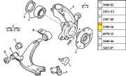 Rolamento da Roda Dianteira - ABS/ Medida 72x35x33