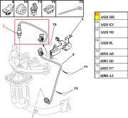 1628HR-Sonda Lambda - Conector Verde