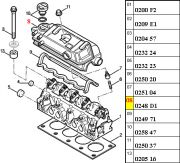 0248D1-Tampa das Valvulas do Motor