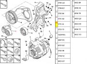 575161-Tensor do Tensionador da Correia do Alternador / Medida 17x65x25